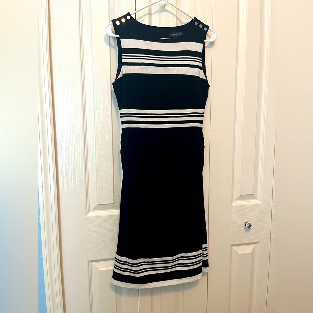 WHBM black and white dress. Size XS